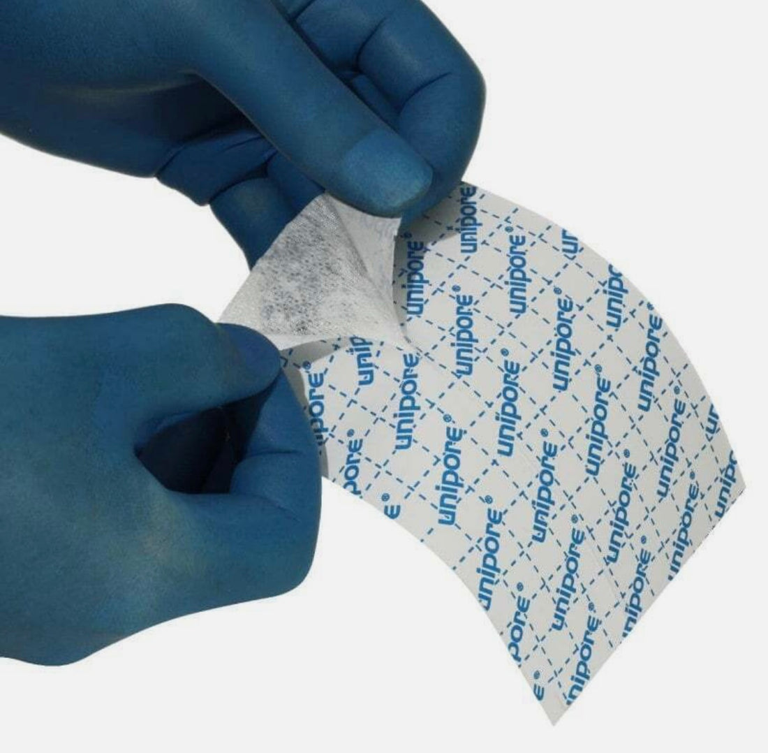 Klebeband Unipore 10cm x 10 meter