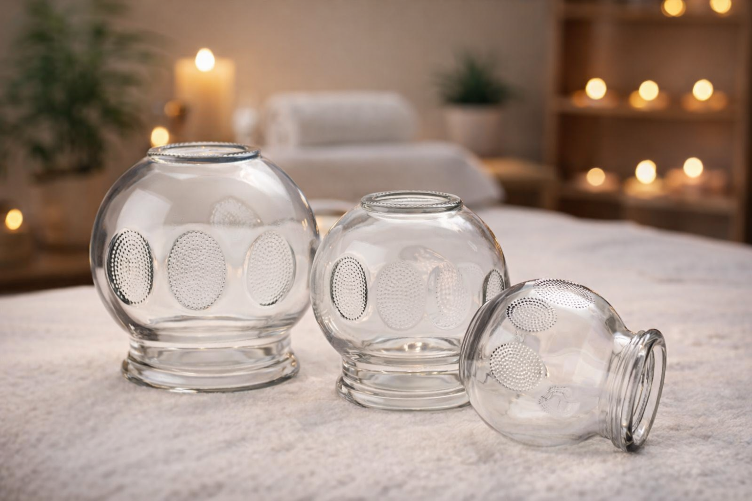 Hijama Cupping-Gläser aus Glas