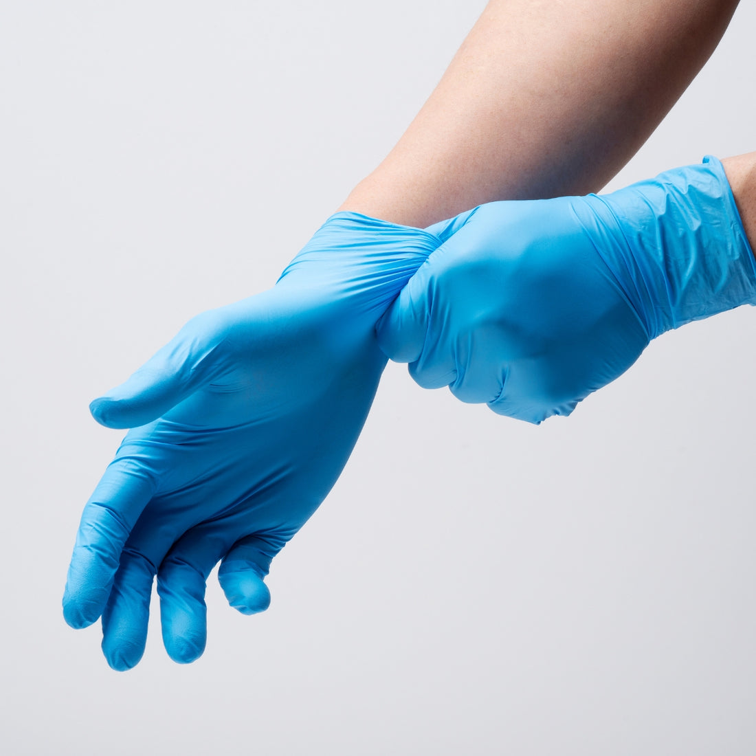 Puderfreie Nitrilhandschuhe