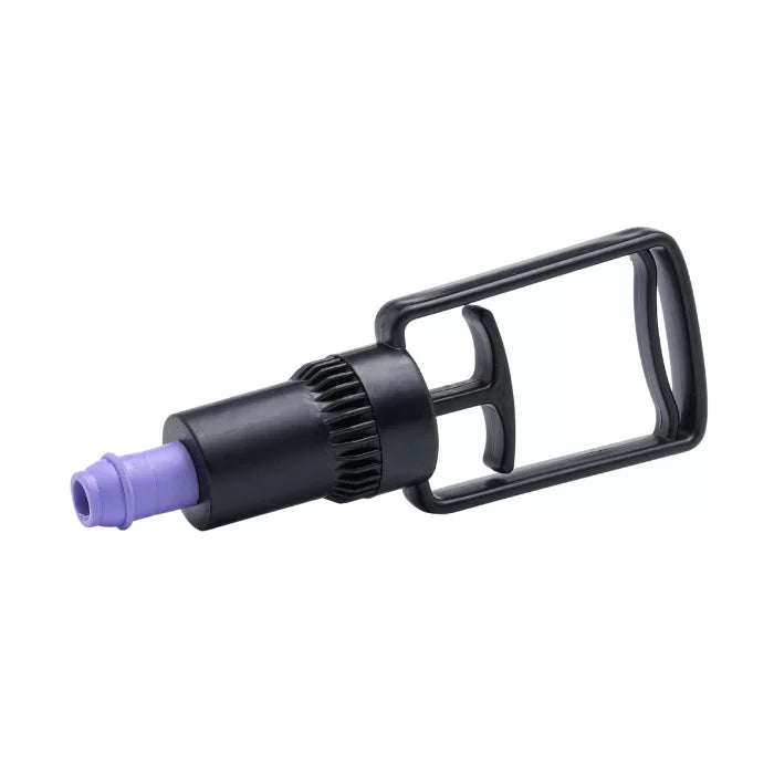 Kleine Schröpfpumpe Lila