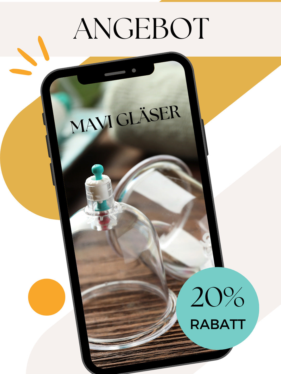 Mavi Schröpfgläser 10 Stück