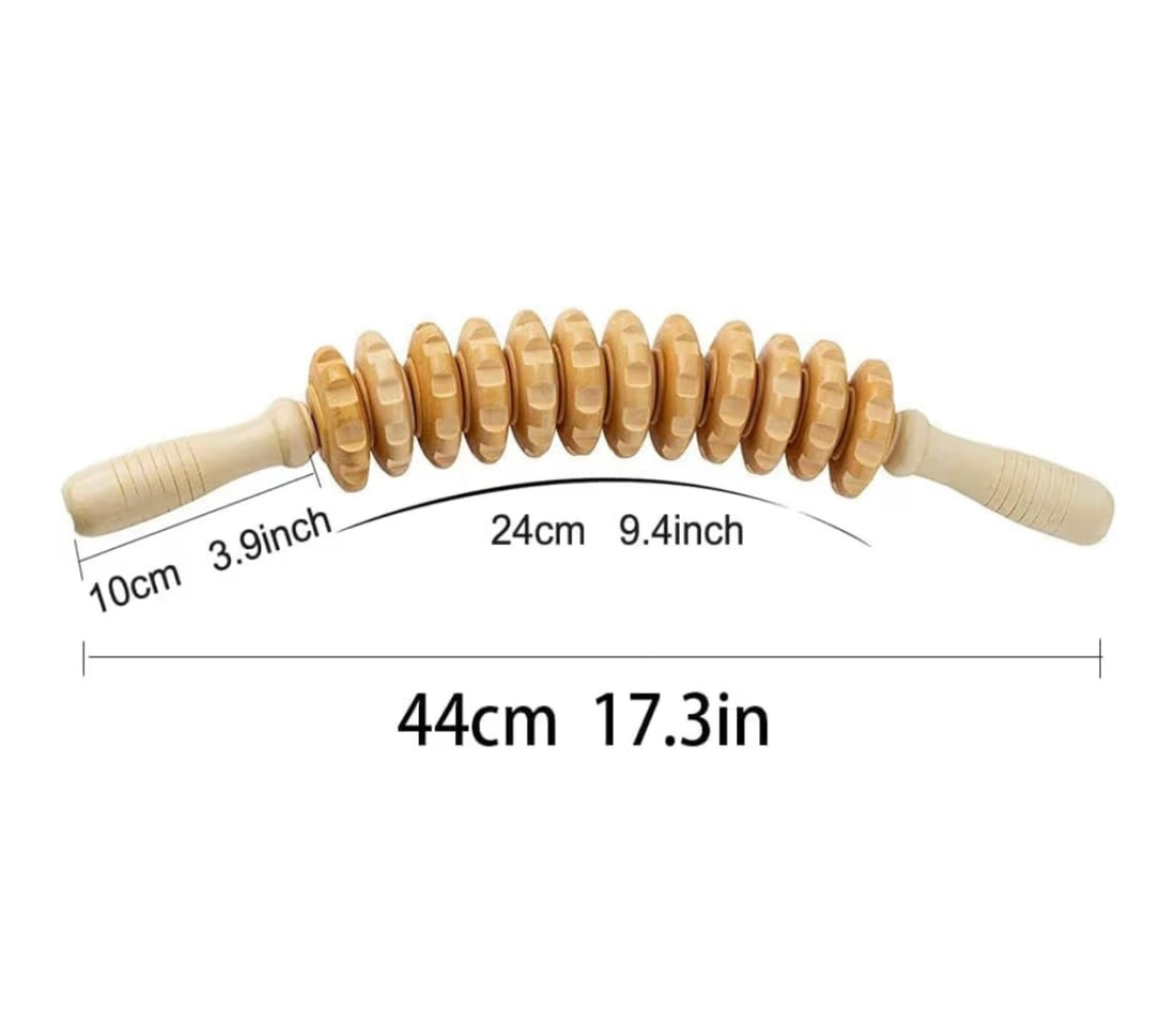 Massageroller aus massivem Holz