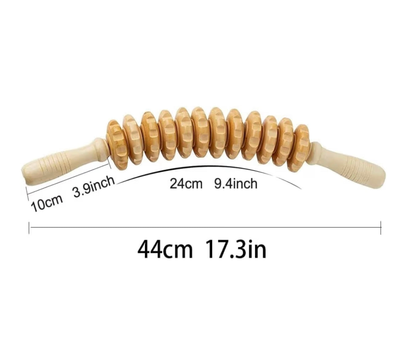 Massageroller aus massivem Holz