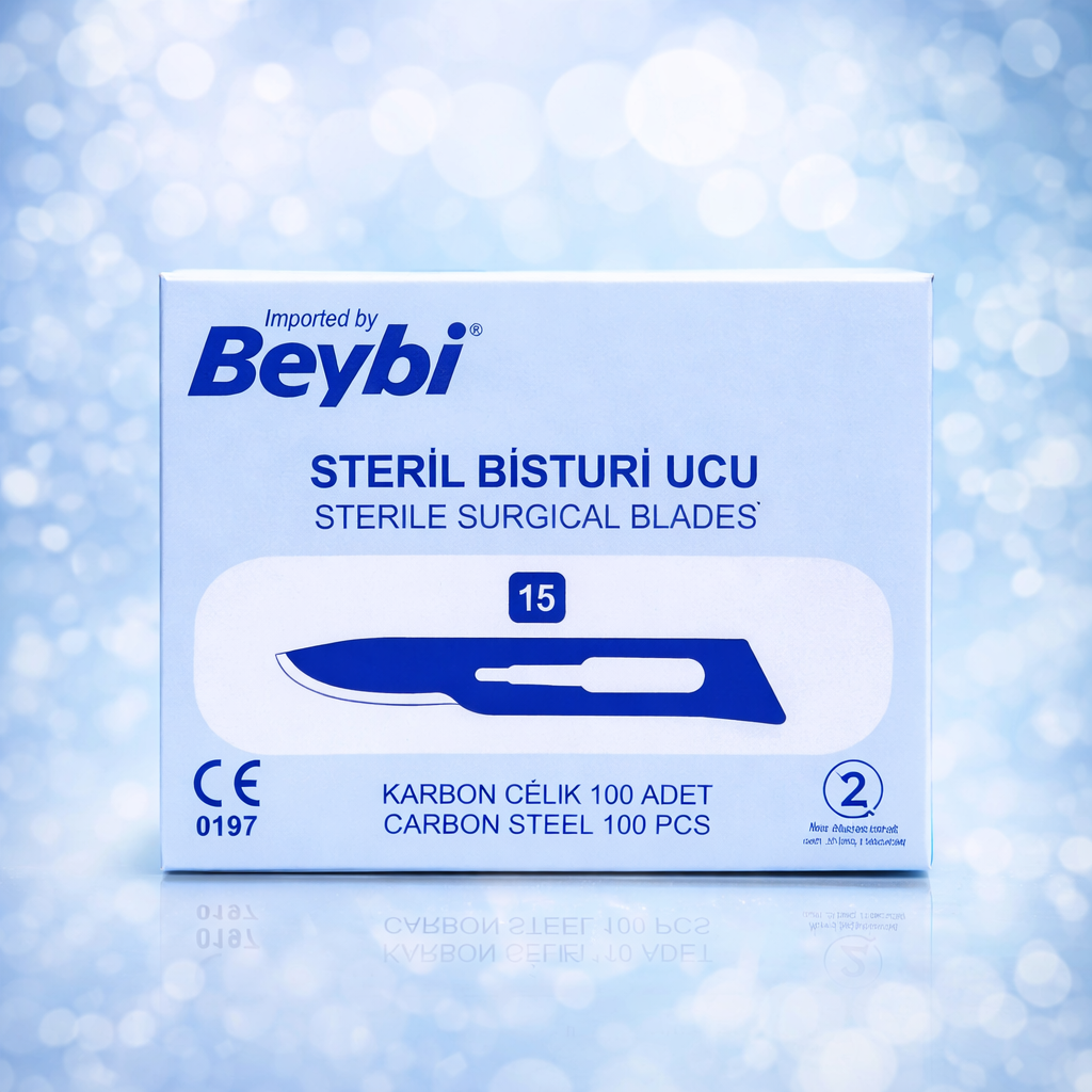 Beybi Skalpellklingen Nr 15  (100 Stück)