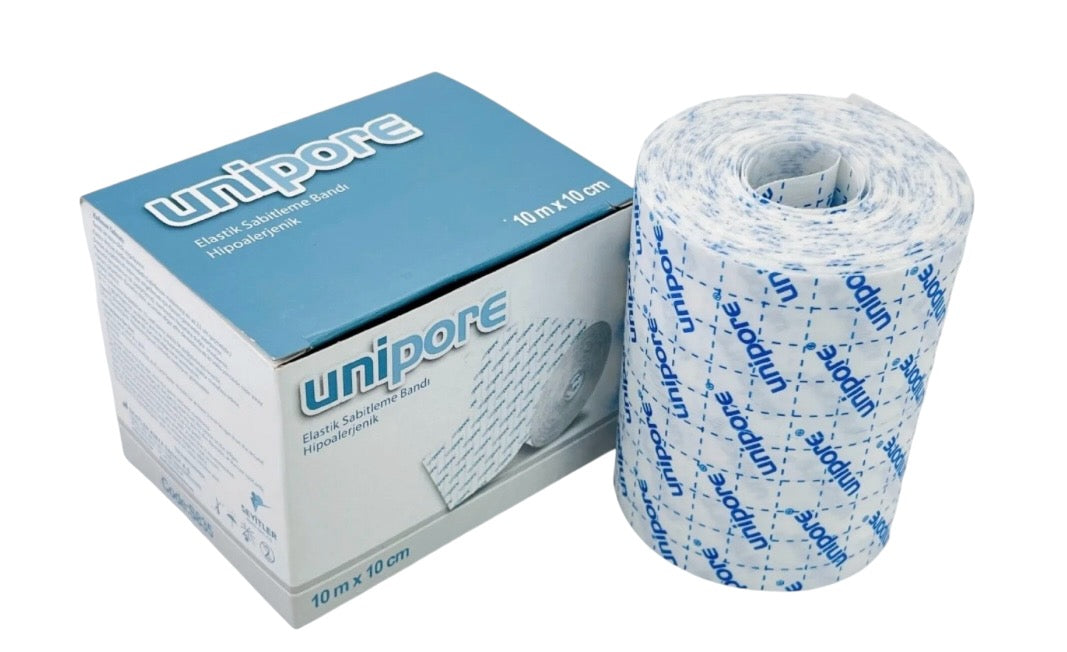 Klebeband Unipore 10cm x 10 meter
