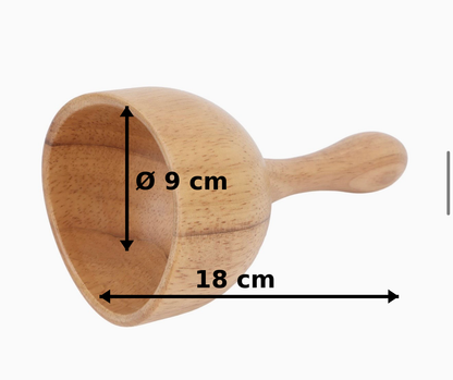 Holzschwedische Massagebecher