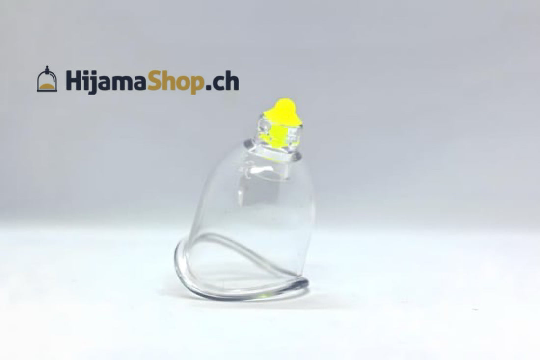 Sifa Ovale- Gebogene Schröpfgläser 4,3 cm 10 Stück