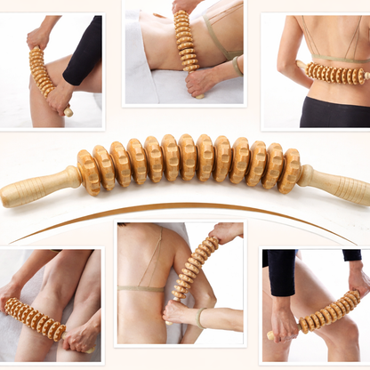 Massageroller aus massivem Holz